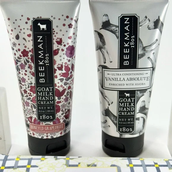 BEEKMAN 1802-Goat Milk & Honeyed Gf. Hand Cream-2oz, Bar Soap 9oz, Conditioner - Picture 3 of 5